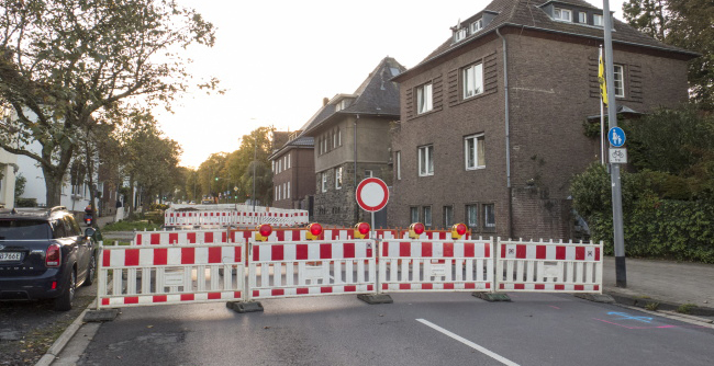 Ulrich Simons - Sperrung Hohenstaufenallee